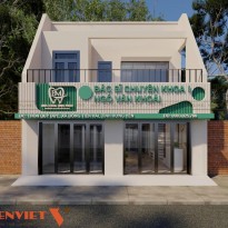 Thiết kế phòng khám nha khoa Bình Minh ở Thái Bình